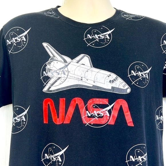 NASA - Vintage NASA Space Shuttle Graphic T Shirt Size Medium - Picture 4 of 9